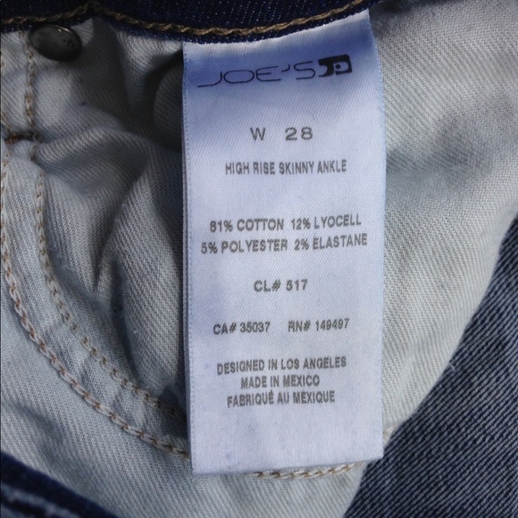 Joe's High Rise Skinny Ankle Jeans - Picture 7 of 8